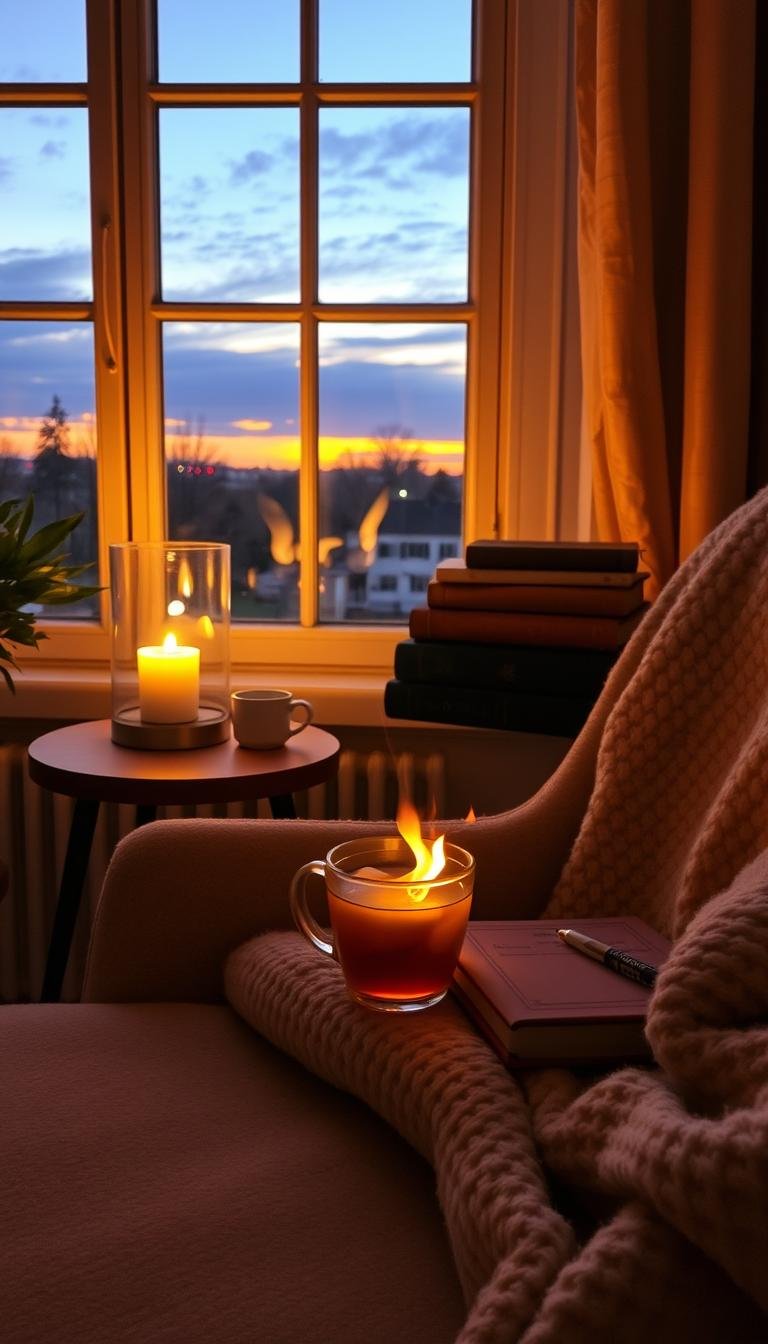 Warm Evening Wind-Down Routine